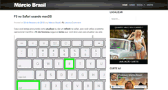Desktop Screenshot of marciobrasil.net.br